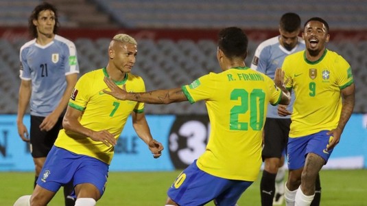 Brazilia şi Argentina, victorii în preliminariile CM-2022, zona Americii de Sud