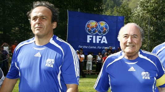 Michel Platini şi Joseph Blatter, acţionaţi în justiţie în Elveţia, pentru "escrocherie"