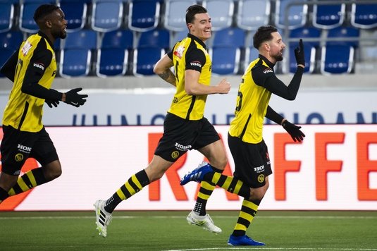 Young Boys, adversara CFR-ului din Europa League, victorie la scor în campionatul Elveţiei!