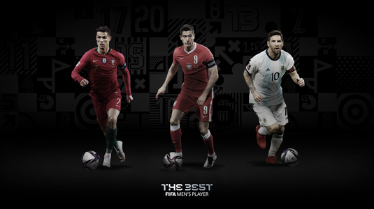 Lewandowski, Messi şi Ronaldo se luptă pentru trofeul FIFA The Best!