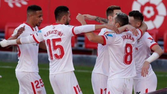 VIDEO | Victorie importantă obţinută de Sevilla în meciul cu Villarreal. Ocampos şi En Nesyri au marcat pentru andaluzi