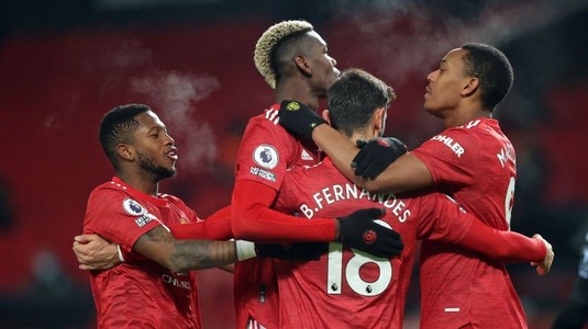 VIDEO | Victorie importantă obţinută de Manchester United. Martial şi Fernandes duc echipa lui Solskjaer la egalitate de puncte cu liderul Liverpool