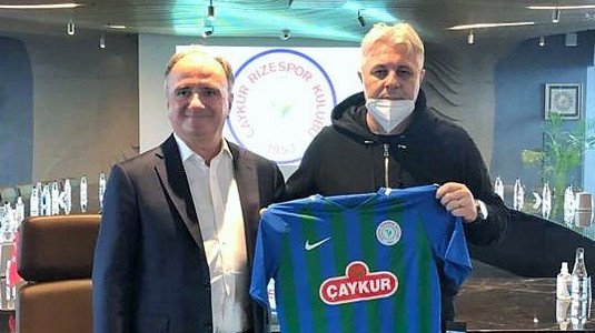 FOTO Marius Şumudică, prezentat oficial la Rizespor: „Îţi dorim mult succes la clubul nostru!”