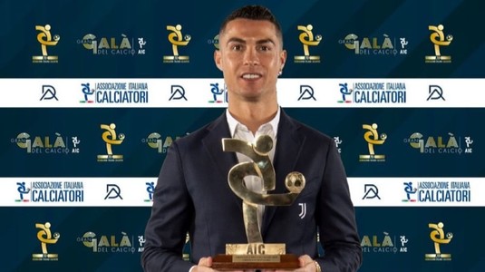 Cristiano Ronaldo, desemnat cel mai bun jucător din Serie A în sezonul 2019/2020
