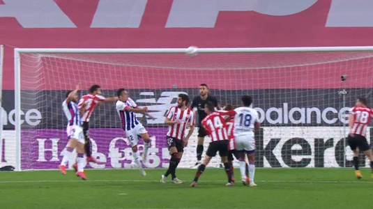 VIDEO | Meci superb între Bilbao şi Valladolid! S-au marcat trei goluri în ultimele 20 de minute. Oaspeţii, punct important în evitarea retrogradării