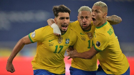 VIDEO | Brazilia s-a calificat în finala Copei America, după 1-0 cu Peru. Neymar a dat pasa decisivă la golul lui Paqueta