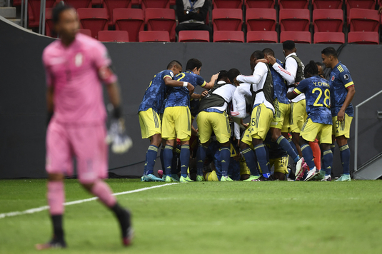 Columbia, locul trei la ediţia din acest an a Copa America