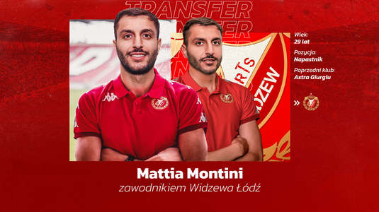 Mattia Montini a semnat cu o nouă echipă! ”Este un club cu o istorie bogată!” Unde va evolua fostul jucător de la Dinamo şi Astra