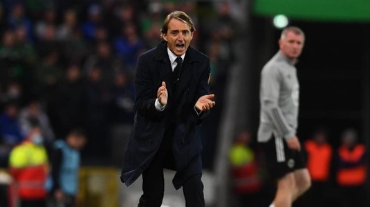 Reacţia lui Roberto Mancini după tragerea la sorţi a barajului pentru Mondial. Ce a spus despre o eventuală finală pentru calificare între Portugalia şi Italia