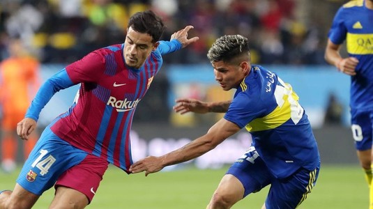 Barcelona nu câştigă nici meciurile amicale. Catalanii au pierdut jocul cu Boca Juniors din Maradona Cup, la loviturile de departajare