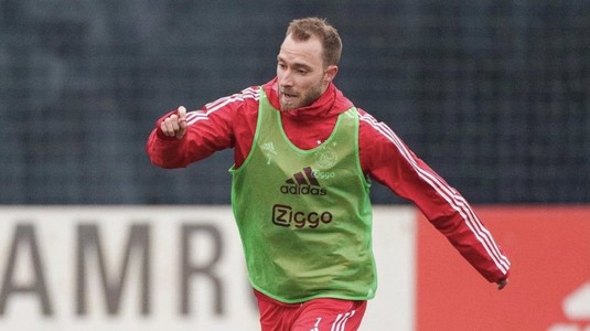 FOTO Christian Eriksen se antrenează cu Ajax. Ce a declarat jucătorul 