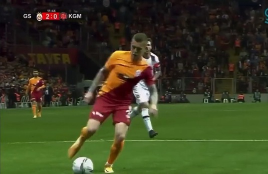 VIDEO | Babel a marcat din pasa lui Cicâldău! Internaţionalul român s-a făcut remarcat în Galatasaray - Karagumruk