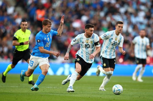 Argentina a distrus Italia, 3-0 în "Finalissima"! Sud-americanii au făcut spectacol pe Wembley