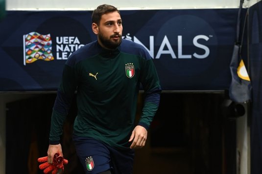 Gianluigi Donnarumma, onorat că a fost căpitanul Italiei la meciul cu Ungaria: ”Pentru acest tricou, pot juca chiar şi fără un deget!”
