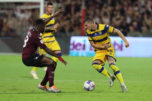 Gol Valentin Mihăilă! Românul a marcat pentru Parma în Cupa Italiei. Şi Dennis Man a fost titular | VIDEO