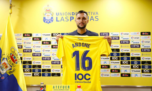Prima reacţie a lui Florin Andone după ce a semnat cu Las Palmas: ”Sper să profit la maximum de această oportunitate”