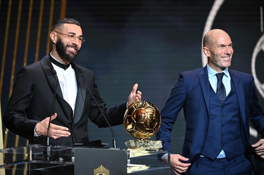 Karim Benzema a câştigat primul Balon de Aur din carieră! Robert Lewandowski, desemnat cel mai bun atacant. Clasamentul întreg AICI