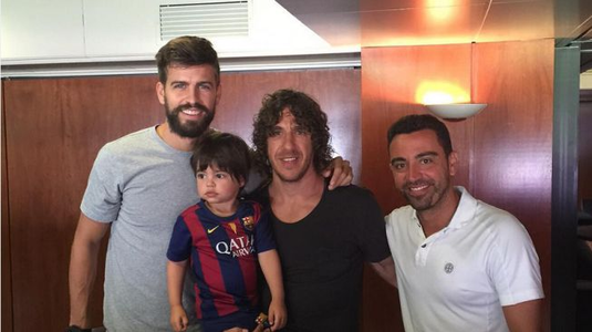 Reacţia emoţionantă a lui Carles Puyol după ce Pique şi-a anunţat retragerea: ”Sunt şocat. Puţini au apărat tricoul Barcelonei aşa cum ai făcut-o tu!”