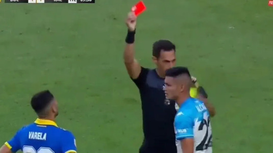 Fără precedent! 10 cartonaşe roşii date la meciul dintre Racing şi Boca Juniors. Cum a fost posibil | VIDEO