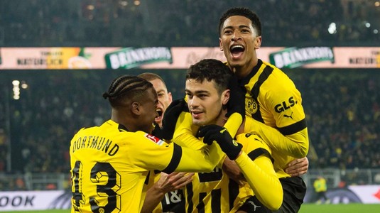 Bundesliga | Thriller la Dortmund. Borussia învinge cu 4-3 pe Augsburg