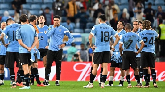 Naţionala Uruguayului şi patru jucători, inclusiv Cavani, sancţionaţi de FIFA! Ce penalizări drastice a dictat forul după scandalul de arbitraj de la Cupa Mondială