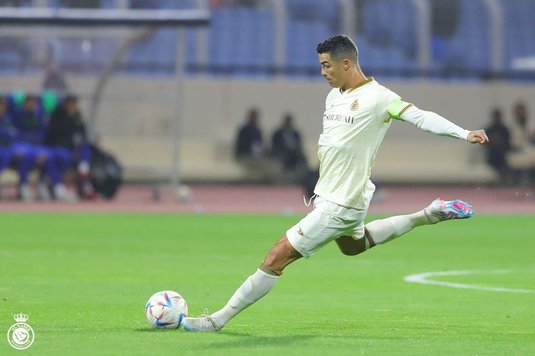 Reacţia lui Cristiano Ronaldo după ce a dat primul gol la Al Nassr: ”Un efort imens”