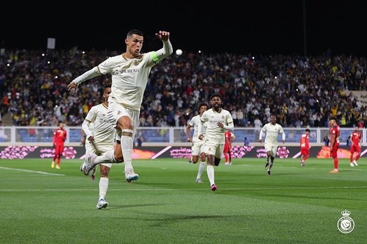 VIDEO | Cristiano Ronaldo face spectacol la Al Nassr! A marcat trei goluri în interval de 26 de minute