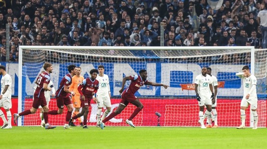 Surpriză uriaşă în Cupa Franţei. Olympique Marseille, eliminată de o echipă din liga secundă, în sferturile competiţiei