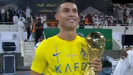 Cristiano Ronaldo a câştigat primul trofeu cu Al-Nassr! Portughezul a fost decisiv, cu două goluri