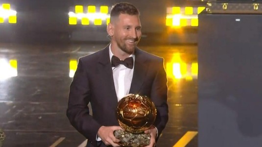 VIDEO | Leo Messi a câştigat Balonul de Aur pentru a opta oară! Pariul argentinianului. ”În următorii ani, el va câştiga”. Toate premiile acordate 