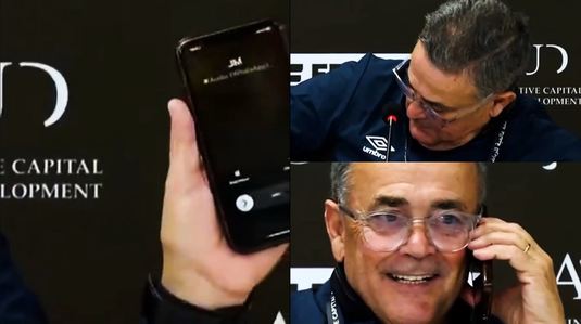 Ce faci când te sună Mourinho în timpul conferinţei? "Boss...". Momente geniale cu fostul secund al managerului Romei | VIDEO