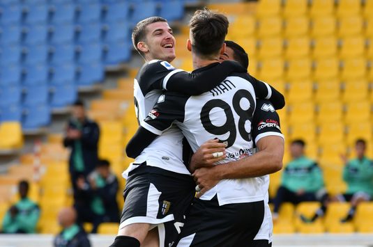 VIDEO | Mihăilă, gol superb pentru Parma în derby-ul primelor două clasate din Serie B! Cum a reuşit românul să înscrie