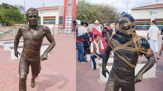 Primele răzbunări pentru ce a făcut Dani Alves au început chiar din oraşul natal! Ce se întâmplă cu statuia brazilianului
