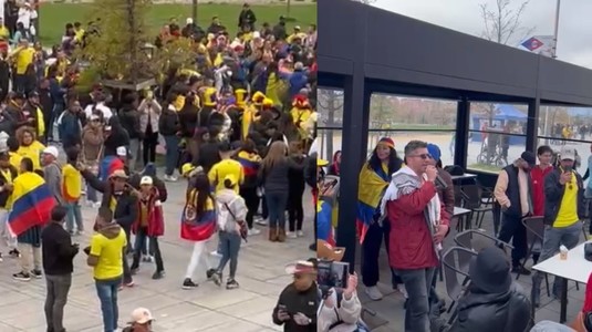 Imagini de la Madrid! Cum arată atmosfera în jurul stadionului, cu câteva ore înainte de România - Columbia | VIDEO EXCLUSIV