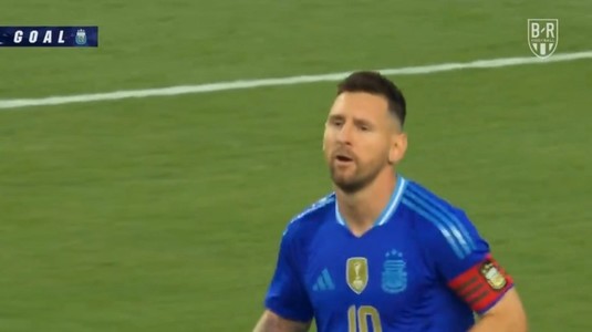 VIDEO | Argentina a învins Guatemala, scor 4-1, în meci de pregătire pentru Copa America. Messi a marcat de două ori