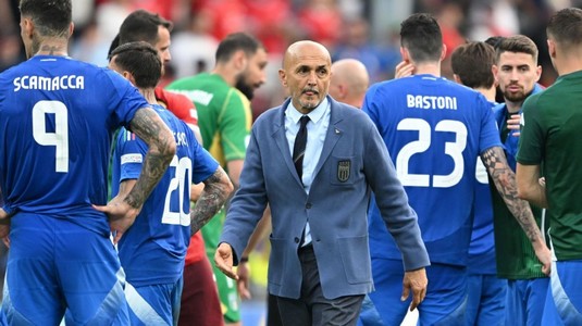 Decizia luată de şefii fotbalului italian după eliminarea de la EURO 2024. Ce se întâmplă cu postul lui Spalletti 