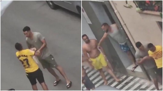 Au apărut primele imagini cu conflictul care a dus la înjunghierea Mounir Nasraoui, tatăl lui Lamine Yamal. Ce s-a întâmplat la periferia Barcelonei | VIDEO