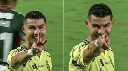 Cristiano Ronaldo, gest viral pentru Cristiano Junior, după ce a marcat în meciul cu Al-Ettifaq. Care este semnificaţia