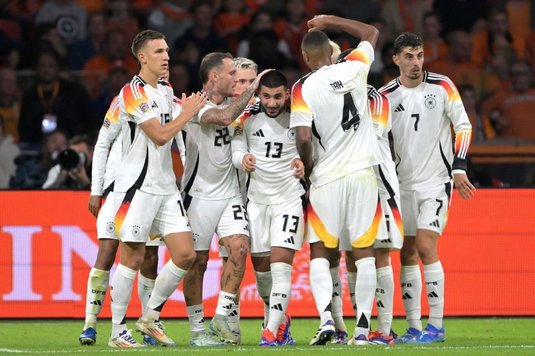 Germania, Ucraina, Turcia şi Cehia, victorii în Nations League. Remiză între Olanda şi Ungaria. Van Dijk, eliminat pe final