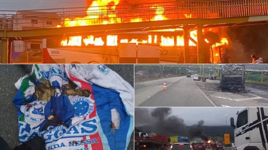 Tragedie în Brazilia. Un fan al clubului Cruzeiro a murit, după ce suporterii lui Palmeiras au pregătit o ambuscadă pe autostradă