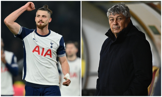 Mircea Lucescu l-a urmărit pe Radu Drăguşin în Manchester City - Tottenham şi a ajuns la o concluzie: "I-a prins bine"