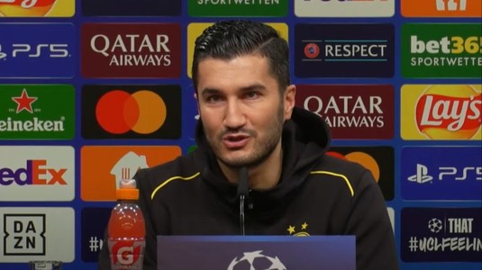 Nuri Sahin a răbufnit la conferinţa de presă. Antrenorul lui Dortmund a criticat programul încărcat: "Numărul meciurilor e insuportabil"