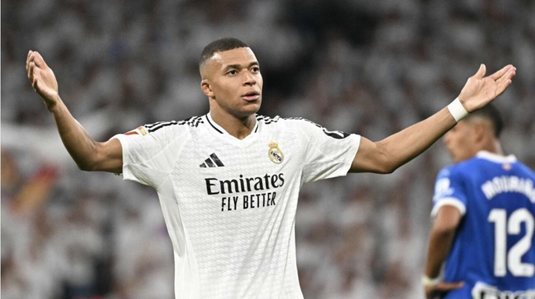 Real Madrid a anunţat ce a păţit Kylian Mbappe, "în urma testelor efectuate astăzi"
