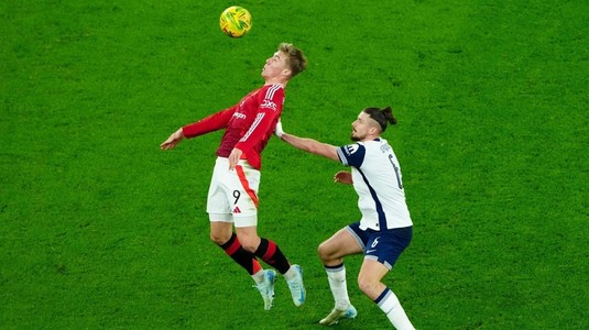 Drăguşin s-a calificat cu Tottenham în semifinalele Cupei Ligii. Gol din corner şi alte şase reuşite surprinzătoare în victoria cu Manchester United