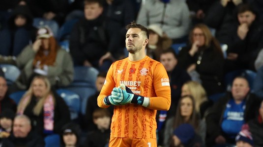 De ce a lipsit Jack Butland din poarta lui Rangers, în derby-ul cu Celtic. Portarul a petrecut Revelionul la urgenţe