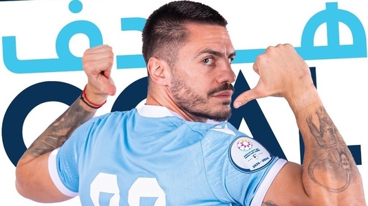 GOOOL! Andrei Burcă a adus victoria echipei Baniyas în confruntarea cu Ittihad Kalba