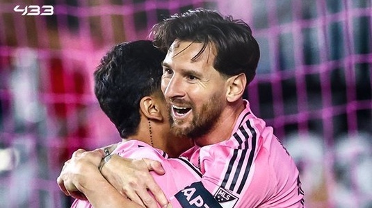 Messi, două pase decisive la meciul Inter Miami - New York City, din prima etapă a MLS. La partidă au asistat şi Serena Williams şi Eva Longoria | FOTO