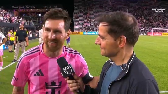 Întrebat despre prelungirea contractului cu Inter Miami, Lionel Messi a răspuns şi a zâmbit