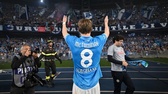 Scott McTominay a fost desemnat cel mai bun jucător al sezonului în Serie A