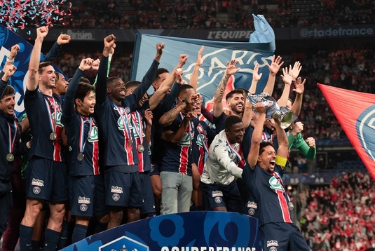 PSG a reuşit dubla în Franţa şi visează la trofeul din Champions League